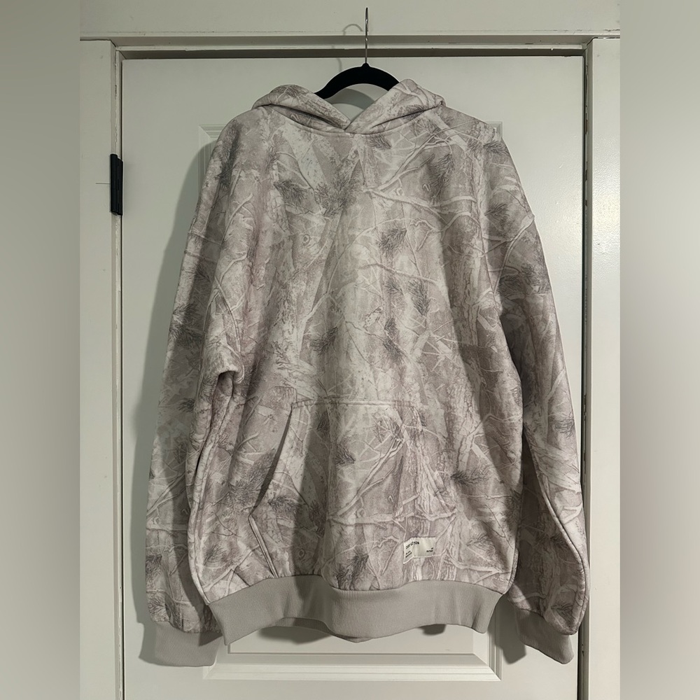 COMFRT The Camo Hoodie - White Oak Camo Size XL New Without Tags